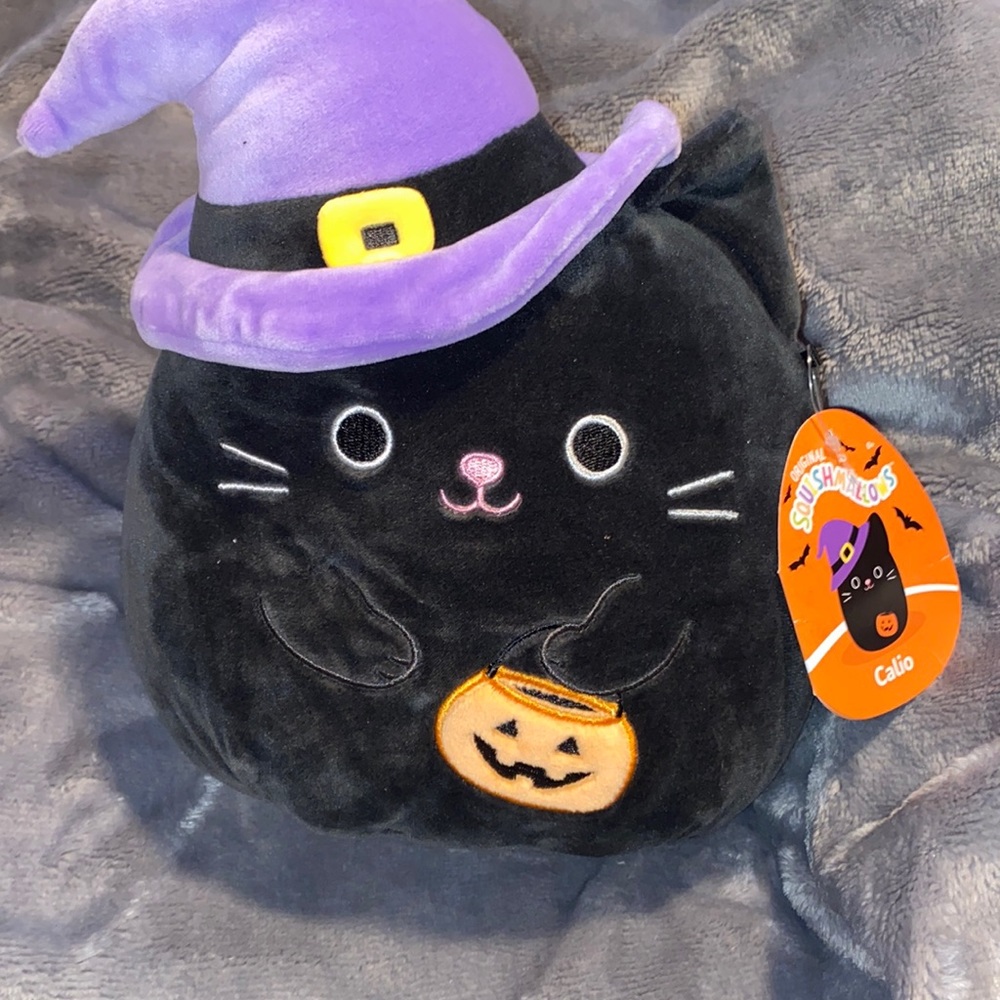 Calio (The Cat) 8” Halloween Squishmallow.